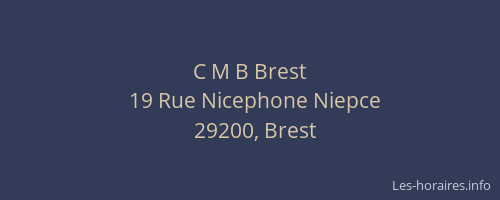 C M B Brest
