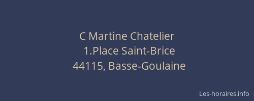 C Martine Chatelier