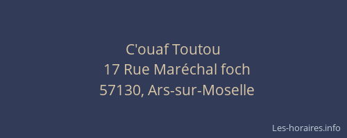 C'ouaf Toutou