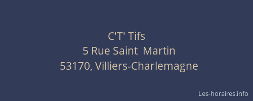 C'T' Tifs