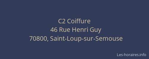 C2 Coiffure