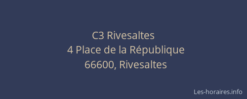 C3 Rivesaltes