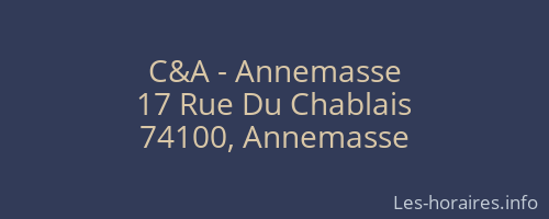 C&A - Annemasse