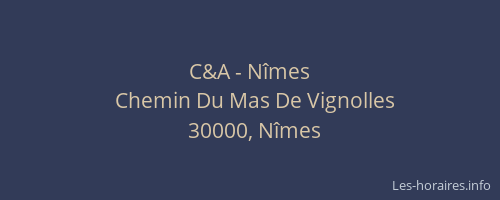 C&A - Nîmes