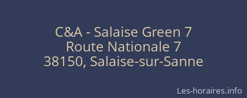 C&A - Salaise Green 7