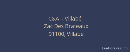 C&A  - Villabé
