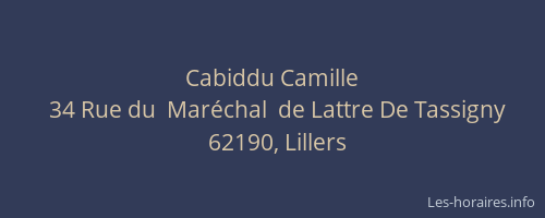 Cabiddu Camille