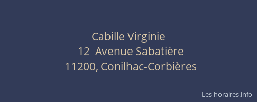 Cabille Virginie