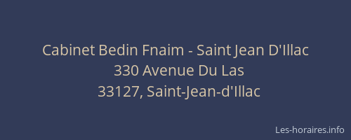 Cabinet Bedin Fnaim - Saint Jean D'Illac