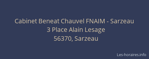 Cabinet Beneat Chauvel FNAIM - Sarzeau
