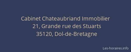 Cabinet Chateaubriand Immobilier