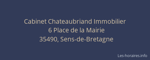 Cabinet Chateaubriand Immobilier