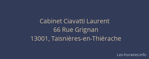 Cabinet Ciavatti Laurent