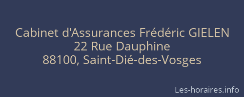 Cabinet d'Assurances Frédéric GIELEN