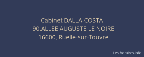 Cabinet DALLA-COSTA