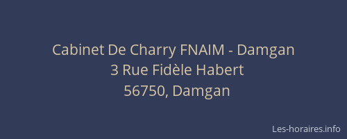 Cabinet De Charry FNAIM - Damgan
