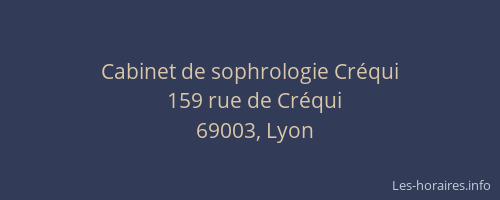 Cabinet de sophrologie Créqui
