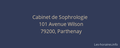 Cabinet de Sophrologie