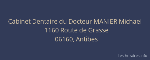 Cabinet Dentaire du Docteur MANIER Michael