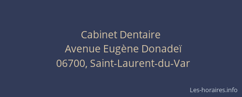 Cabinet Dentaire