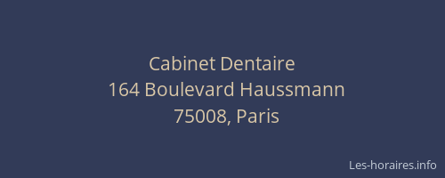Cabinet Dentaire