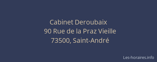 Cabinet Deroubaix