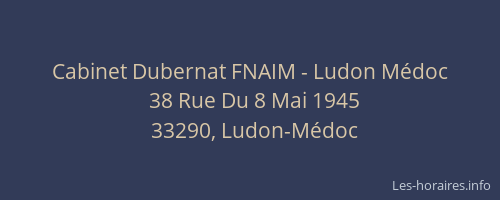 Cabinet Dubernat FNAIM - Ludon M&eacute;doc
