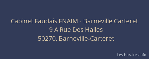 Cabinet Faudais FNAIM - Barneville Carteret