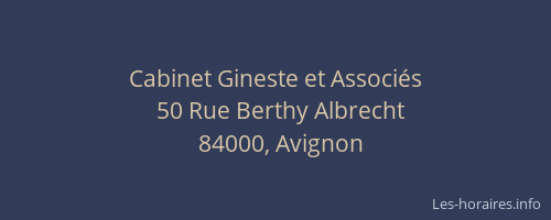 Cabinet Gineste et Associés