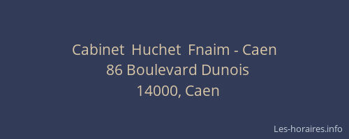 Cabinet  Huchet  Fnaim - Caen