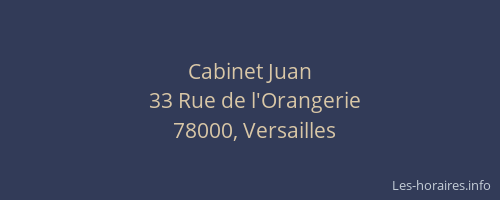 Cabinet Juan