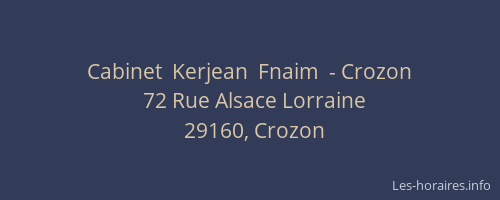 Cabinet  Kerjean  Fnaim  - Crozon