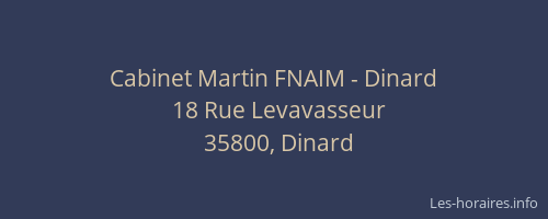 Cabinet Martin FNAIM - Dinard