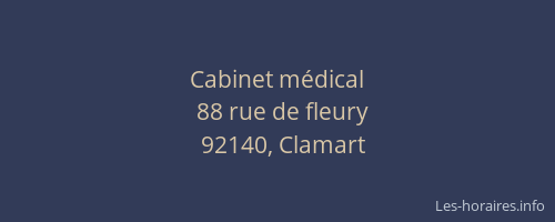 Cabinet médical