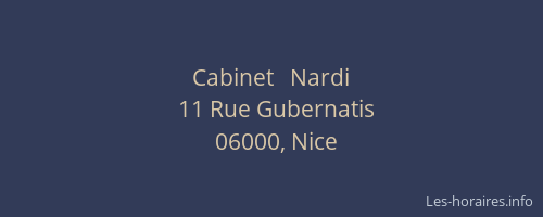 Cabinet   Nardi
