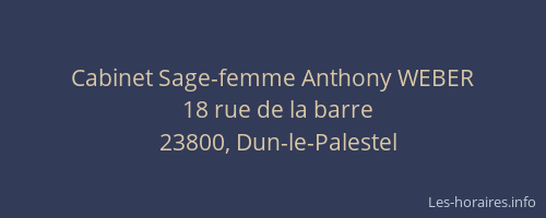 Cabinet Sage-femme Anthony WEBER