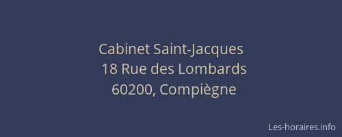 Cabinet Saint-Jacques