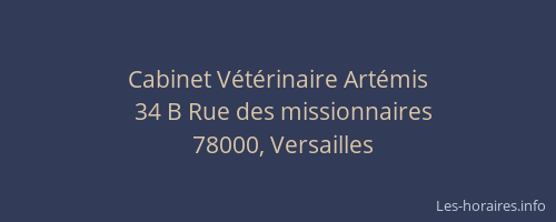 Cabinet Vétérinaire Artémis