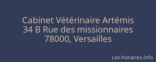 Cabinet Vétérinaire Artémis