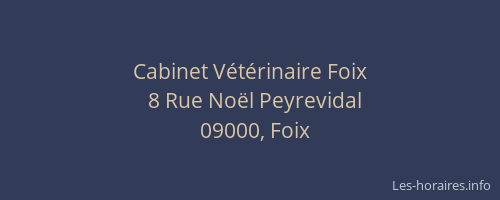 Cabinet Vétérinaire Foix
