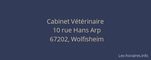 Cabinet Vétérinaire