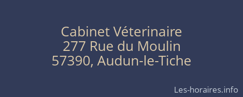 Cabinet Véterinaire