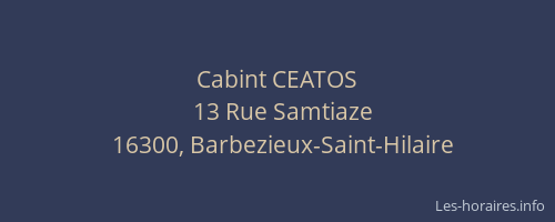 Cabint CEATOS