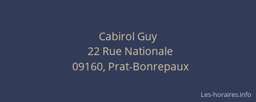 Cabirol Guy