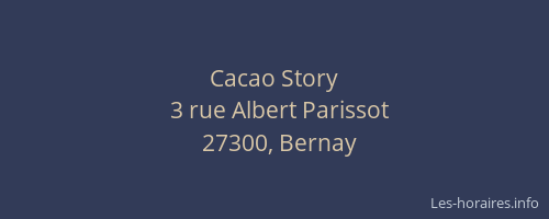 Cacao Story