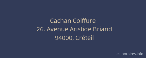 Cachan Coiffure