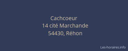 Cachcoeur