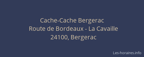 Cache-Cache Bergerac