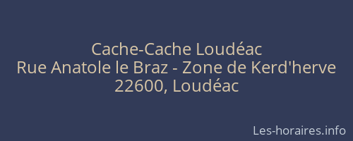 Cache-Cache Loudéac