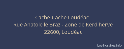 Cache-Cache Loudéac